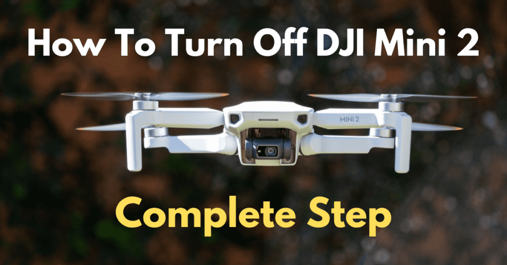 How To Turn Off DJI Mini 2